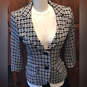 Moves Patterned Blazer/Jacket - Size Medium